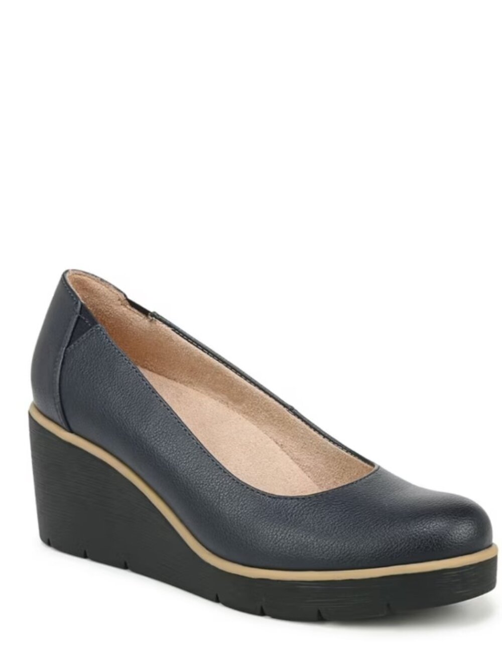 SOUL Naturalizer About Time Wedge Pumps – Navy – Size 8 (BNWT)